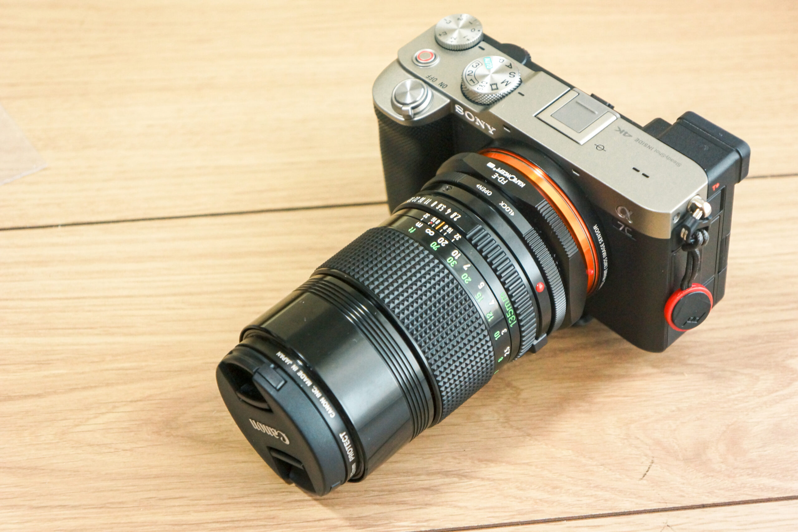 FD135mmf2.8 × 長崎の猫